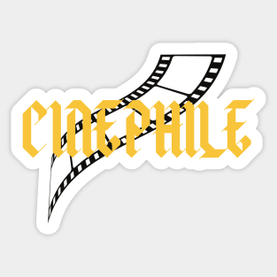 Cinephile Sticker
